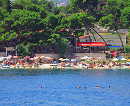 View from sea, Tavern Bracera